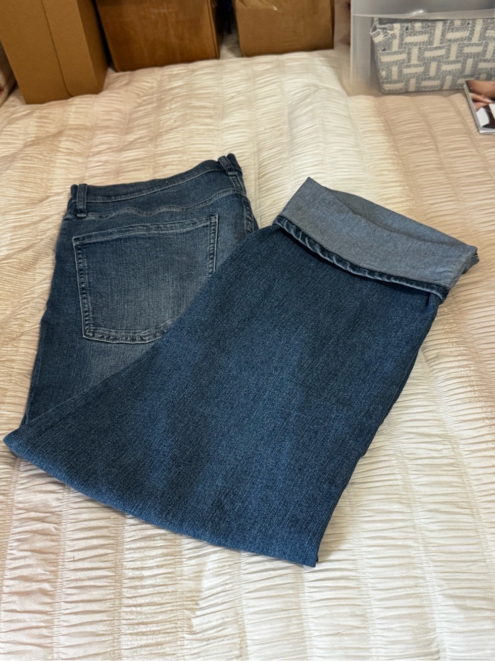Jessica Simpson High Waist Boyfriend Jeans Size 14/32 waist